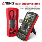 ANENG SZ08 Цифровой мультиметр Smart NCV Портативный ЖК-дисплей 1999 отсчетов диодный автоматический Вольтметр AC DC 220 В тесты ers с испытательным выводом