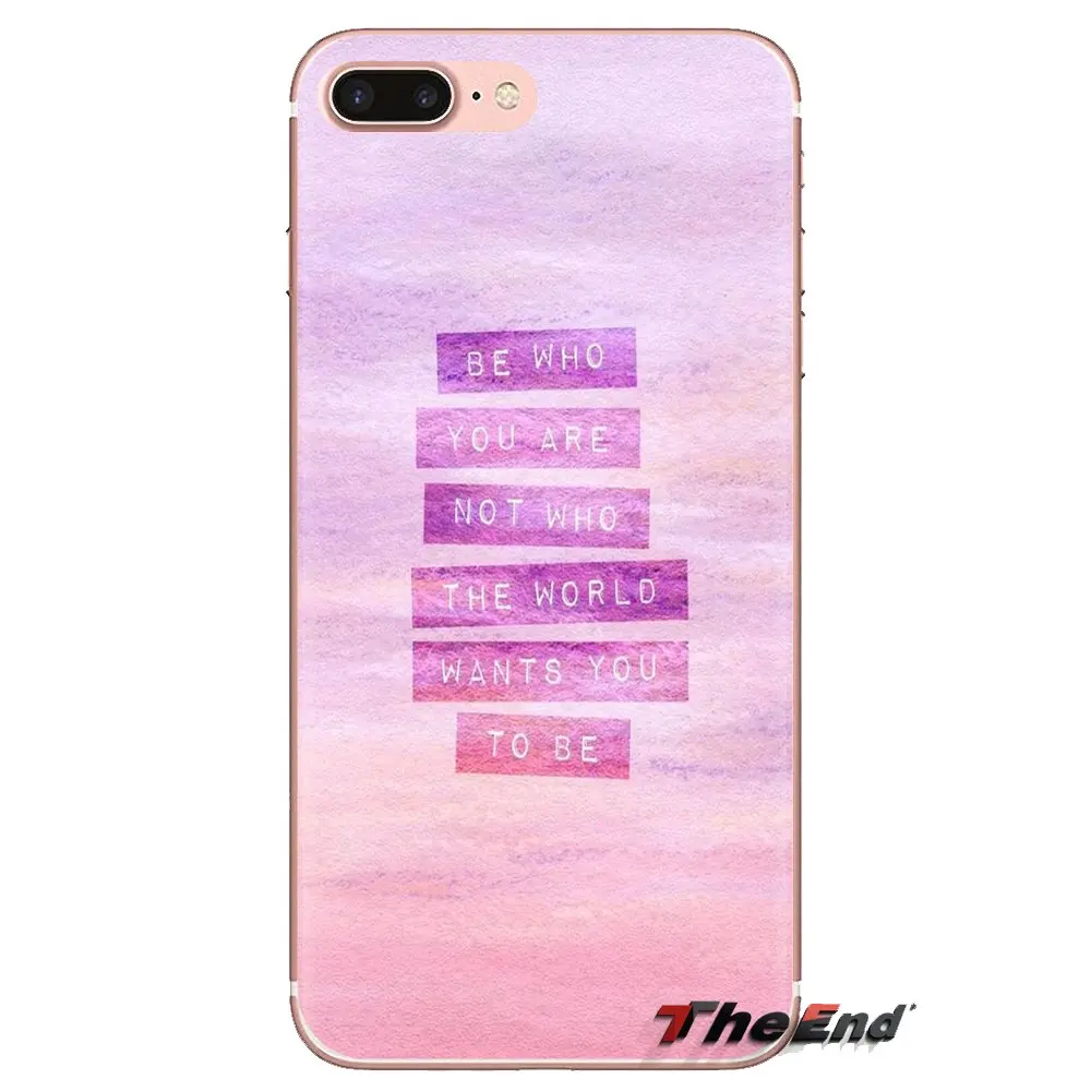 Чехол для мобильного телефона будь собой вы достойны их LG G3 G4 мини G5 G6 G7 Q6 Q7 Q8 Q9 V10 V20