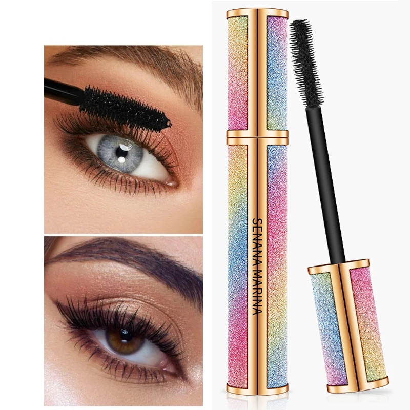 

Bright Starry Sky Mascara 4D Long and Thick Curling Waterproof and Sweat-proof Beauty Makeup