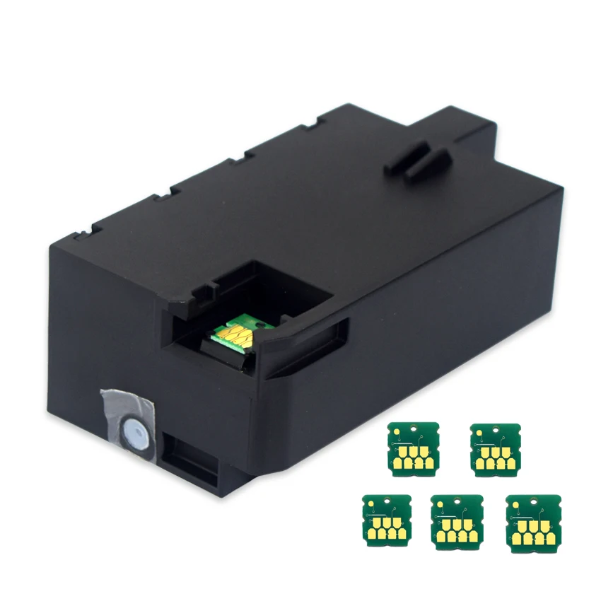 Резервуар и чип для обслуживания T3661 Epson XP6000 6001 6005 6100 6105|Чернильные картриджи| |