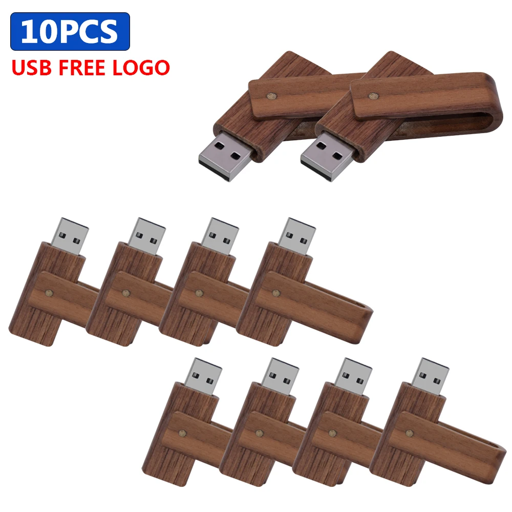 

Флэш-накопитель USB 10 шт./лот с бесплатным логотипом, флэш-накопитель, флэш-накопитель, 64 ГБ, 16 ГБ, 8 ГБ, 4 Гб, 128 ГБ, деревянный флэш-накопитель usb, ...