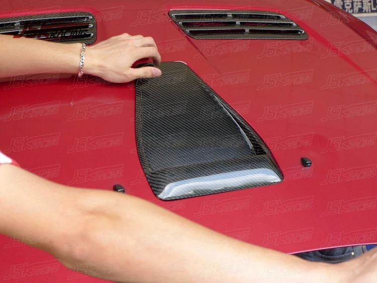 2008 2015 O стиль углеродное волокно бленда для MITSUBISHI LANCER EVOLUTION EVO X(JSKMSEV08044)|hood scoop|carbon