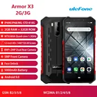 Ulefone Armor X3 смартфон с 5,5-дюймовым дисплеем, четырёхъядерным процессором, ОЗУ 2 Гб, ПЗУ 32 ГБ, Android 5,5, 5000 мАч