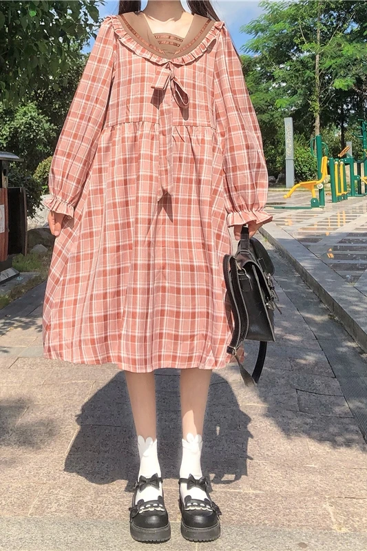 По сравнению с Размеры d платье для девочки размера плюс опрятный Vestido Женская Kawaii