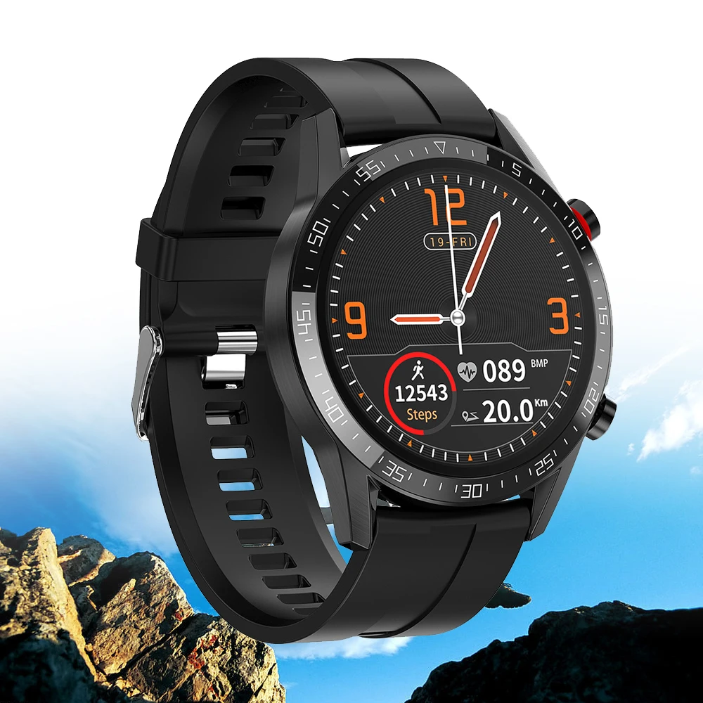 2020 Smart Watch Bluetooth Call ECG PPG Heart Rate Fitness Tracker Blood Pressure 1.3 inch IP68 Waterproof Smartwatch VS L7 L9 |