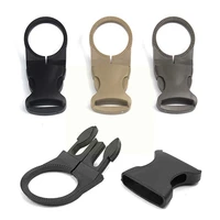 1pcs military attach webbing buckle hook water bottle belt clip outdoors climbing tools clasp holder hanger backpack carabi u1g5
