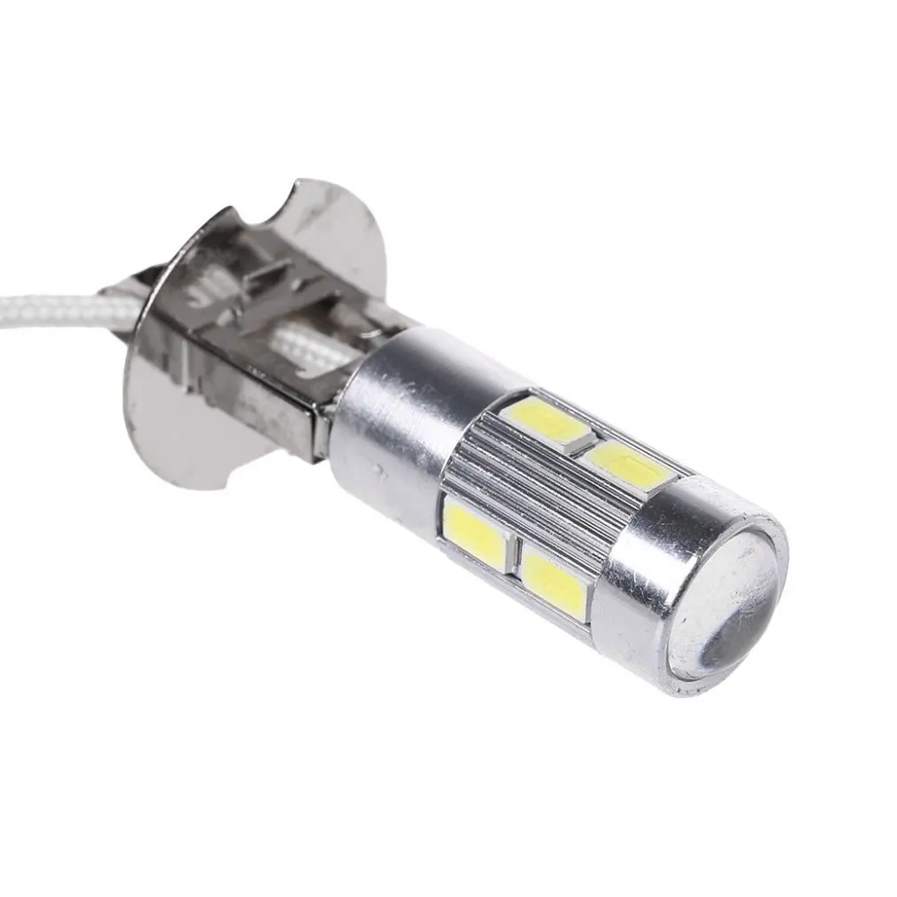 Высокопроизводительная Светодиодная лампа H3 H1 10smd 10led5630 хайлайтер светодиодные