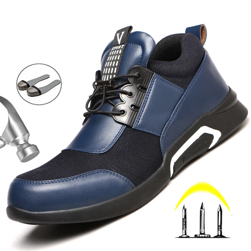 Рабочие защитные ботинки со стальным носком европейского стандарта