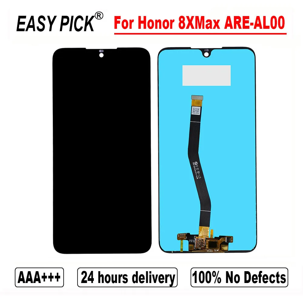 Дисплей для Huawei Honor 8X JSN-LX1 JSN-L21 LX2 L22 JSN-AL00 ЖК-дисплей сенсорный экран дигитайзер в