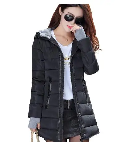 Женское зимнее теплое пальто новое ультралегкое белое пуховое Тонкая зимняя