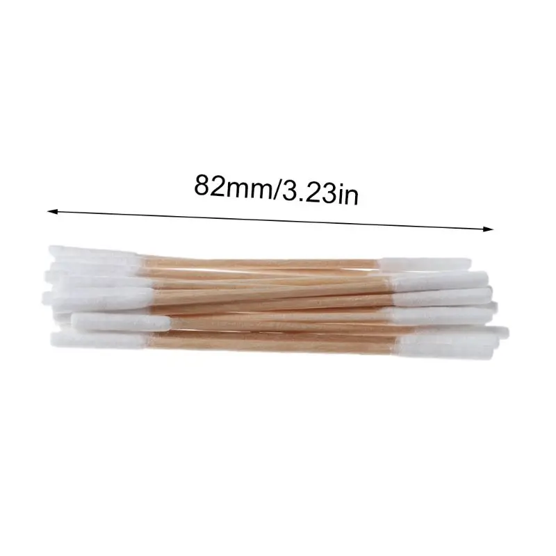 

200Pcs/Box Wooden Cotton Swabs Double Head Cleaning Sticks for IQOS Heating Vape Clean Tools Accessories