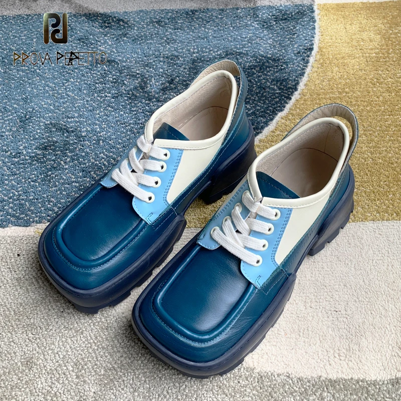 

2021 демисезонные маленькие кожаные туфли с квадратным носком, женские мягкие туфли в британском студенческом стиле ретро на толстой подошве...