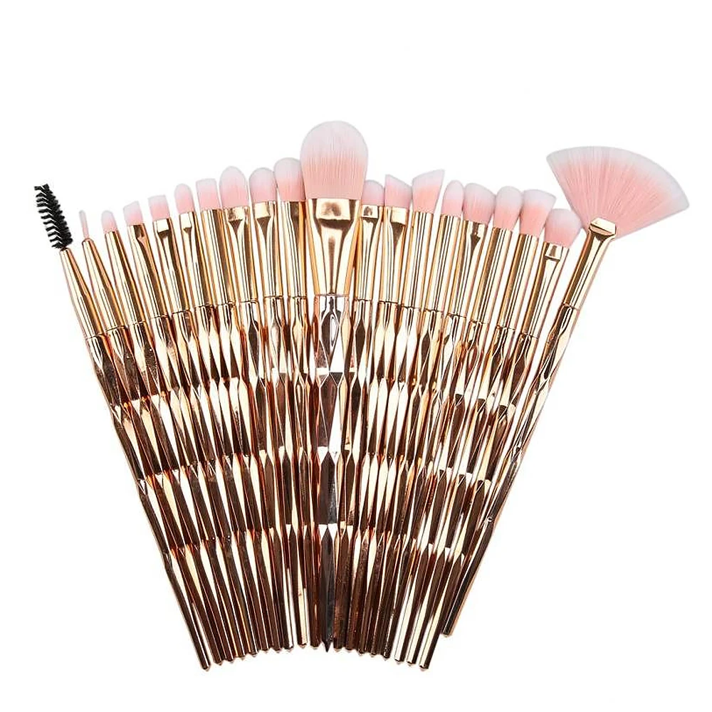 Набор кистей для макияжа кисти глаз 20 шт./компл. Алмазная кисть теней век
