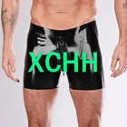 Нижнее белье из чистого 100% натурального латекса, мужские короткие штаны на молнии, боксеры, шорты, трусы ручной работы, костюм для косплея kakegurui