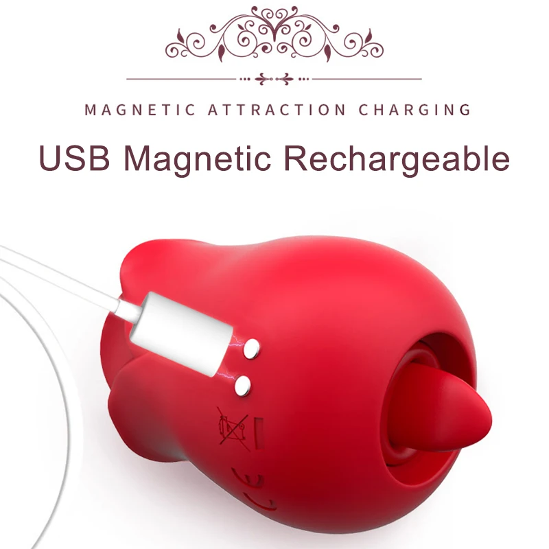 Женская Роза лижущая и сосающая секс-игрушки вибратор Стимулятор клитора сосков