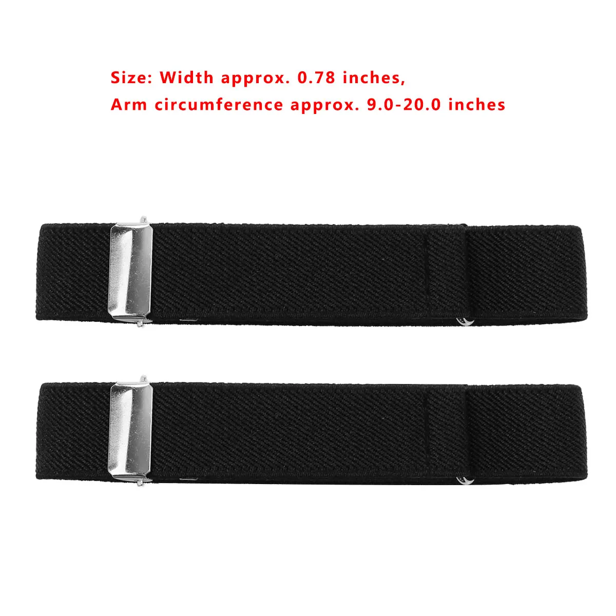 Держатель рукавов для рубашки 3 пары регулируемых ремней фиксации одежды