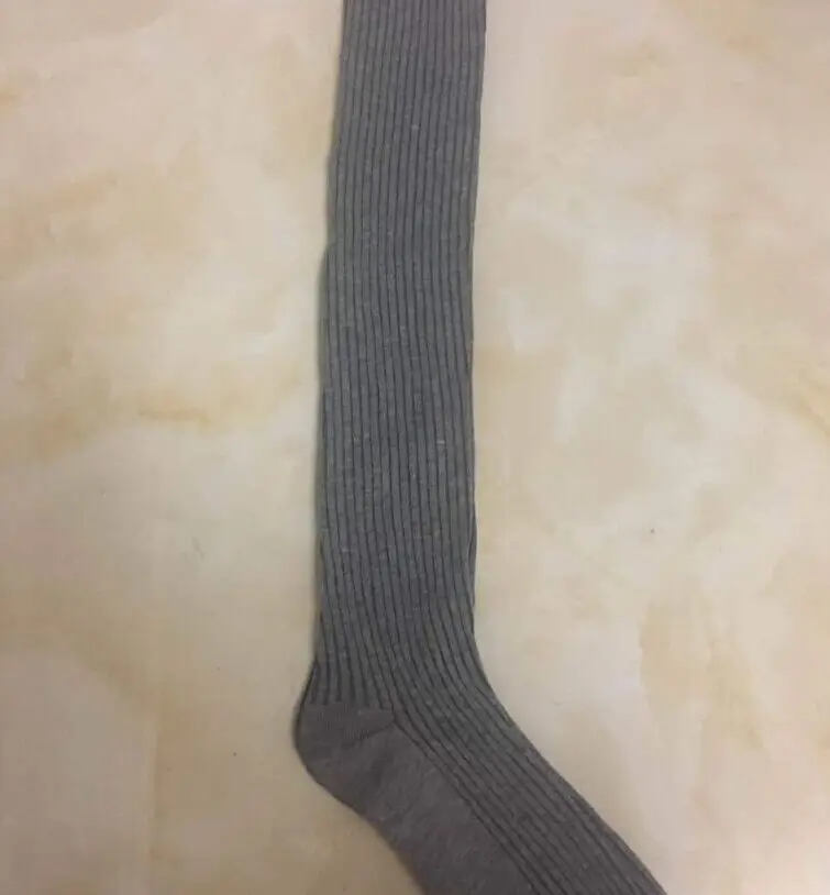 Новинка 2019 года сезон осень-зима женские высокие чулки выше колена теплые