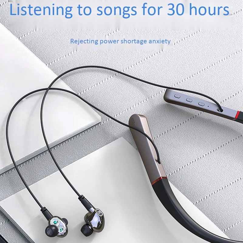Bluetooth-гарнитура M2S водонепроницаемая Hi-Fi 4D со съемным кабелем | Электроника