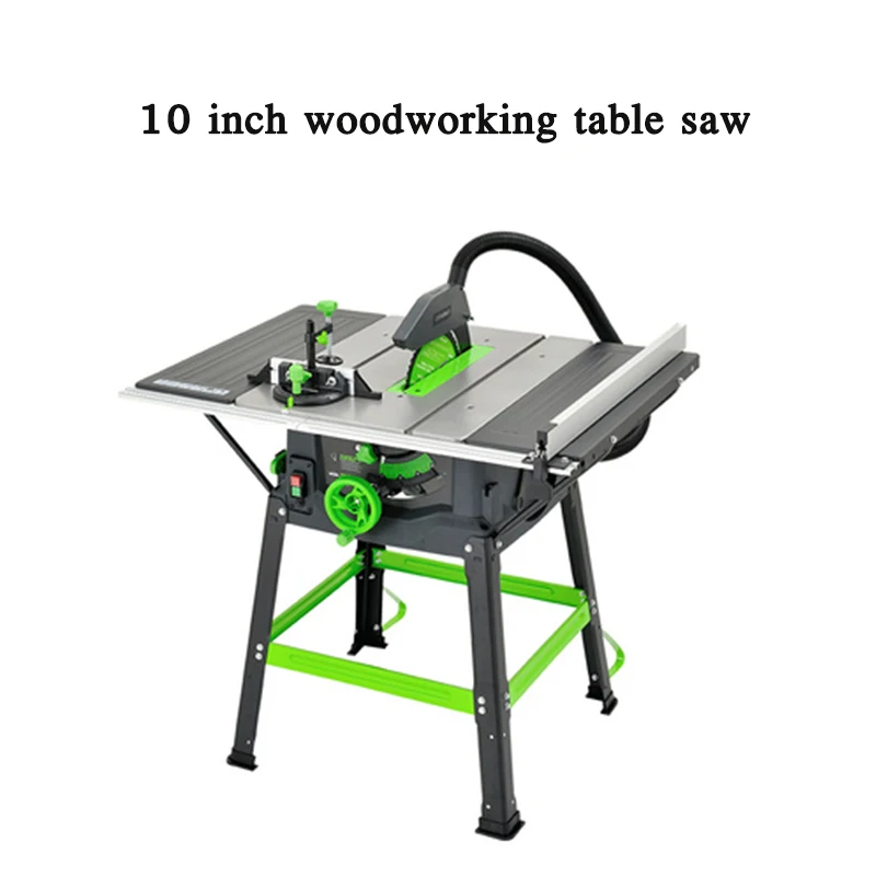 

10 Inch Woodworking Table Saw Machine Multifunctional Sliding Table Saw Household Electric Woodworking Cutting Miter Saw Machine