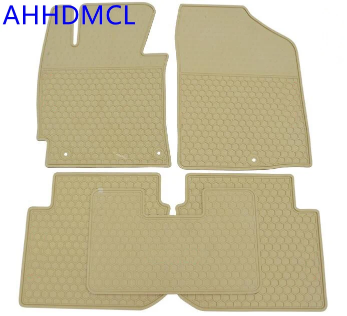Автомобильные резиновые коврики Противоскользящие ковры коврик для ног Hyundai Elantra