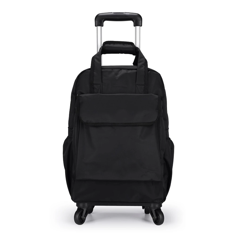 

Shopping Cart Household Pull Rod Can Shrink Fold Aluminum Alloy Universal Wheel Travel Bag Shopping Bag Grocery Shopping Small