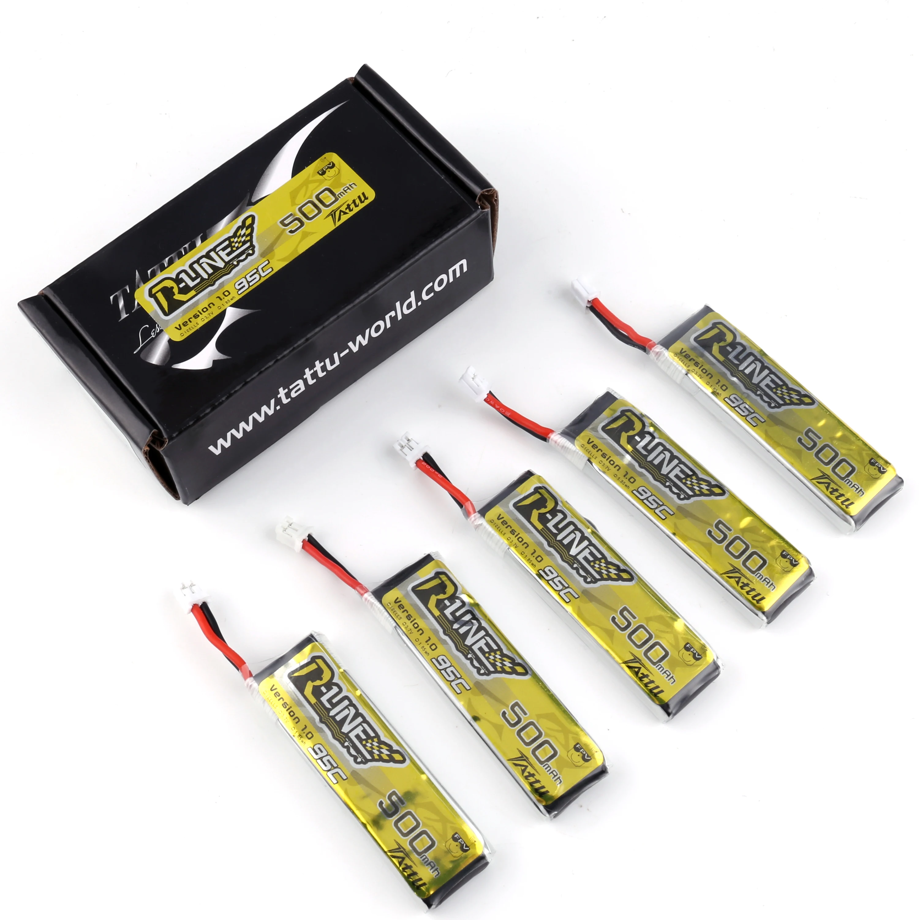 Татту R-Line 1 0 LiPo Перезаряжаемые Батарея 500 мА/ч 95C 1S 3 7 V с PH2.0 разъем для