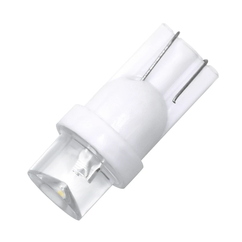 Холодный белый 10x T10 Автомобильный светодиодный 194 168 SMD W5W клиновидный боковой светильник автомобильный внешний габаритный фонарь лампочки приборной панели и RGB 12V - Испускаемый цвет: Холодный белый