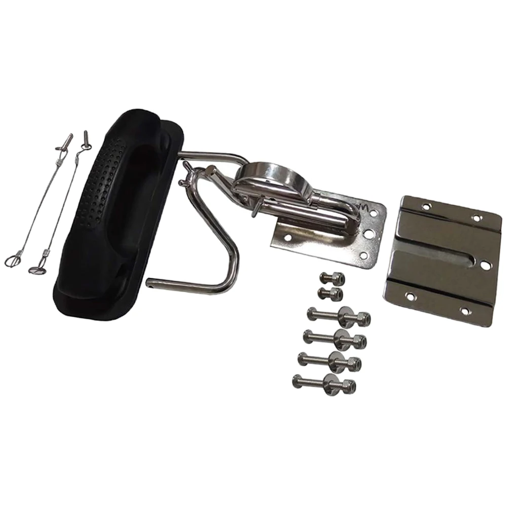 

Dinghy Snap Davits, Transo/Swim Platform Mount Kit for Inflatable Boats