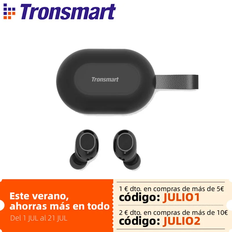 Tronsmart Spunky Beat Беспроводные Bluetooth наушники с регулятором громкости|Наушники и