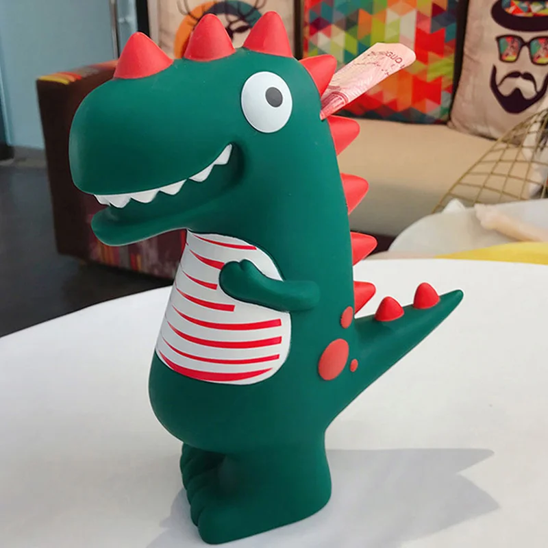 Милый динозавр коробки для денег креативный мультяшный мини осенний пластиковый