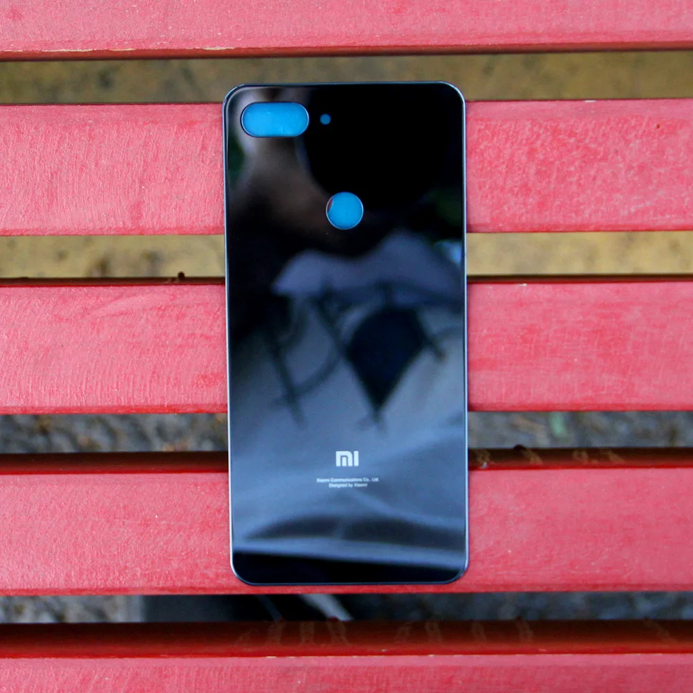 

Xiao Mi Xiaomi Mi Original Glass Battery Rear Case For Xiaomi 8 Lite MI8 Lite Back Cover Backshell Back Cover+ Tool