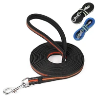 long dog tracking leash for outdoor training soft padded handle pet belt nylon anti skid large dogs leashes 3m5m10m