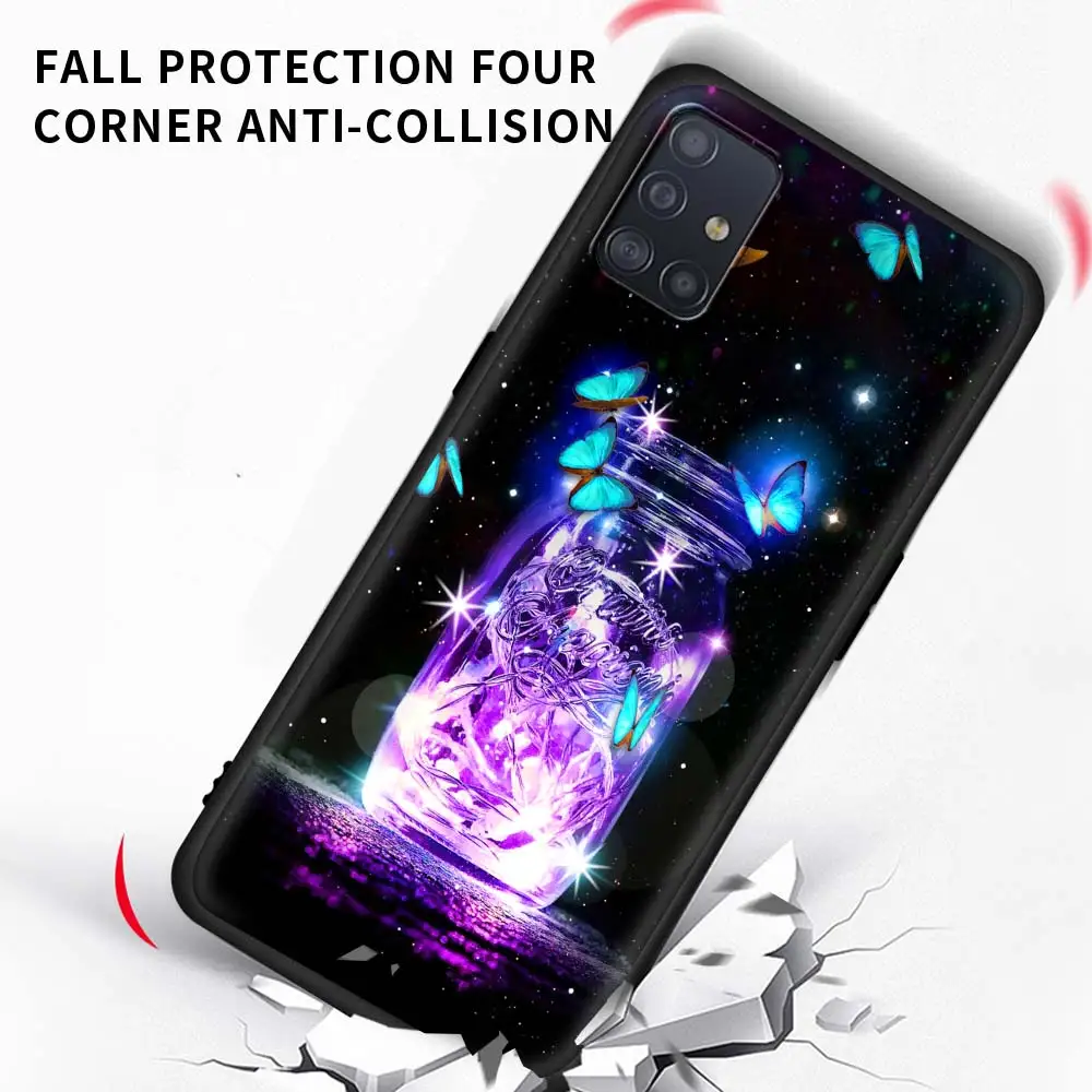 

Beautful Pattern Phone Case for Samsung Galaxy A51 A71 A21S M31 M30s A31 A41 A11 A01 M51 Soft Silicone Coque Cover
