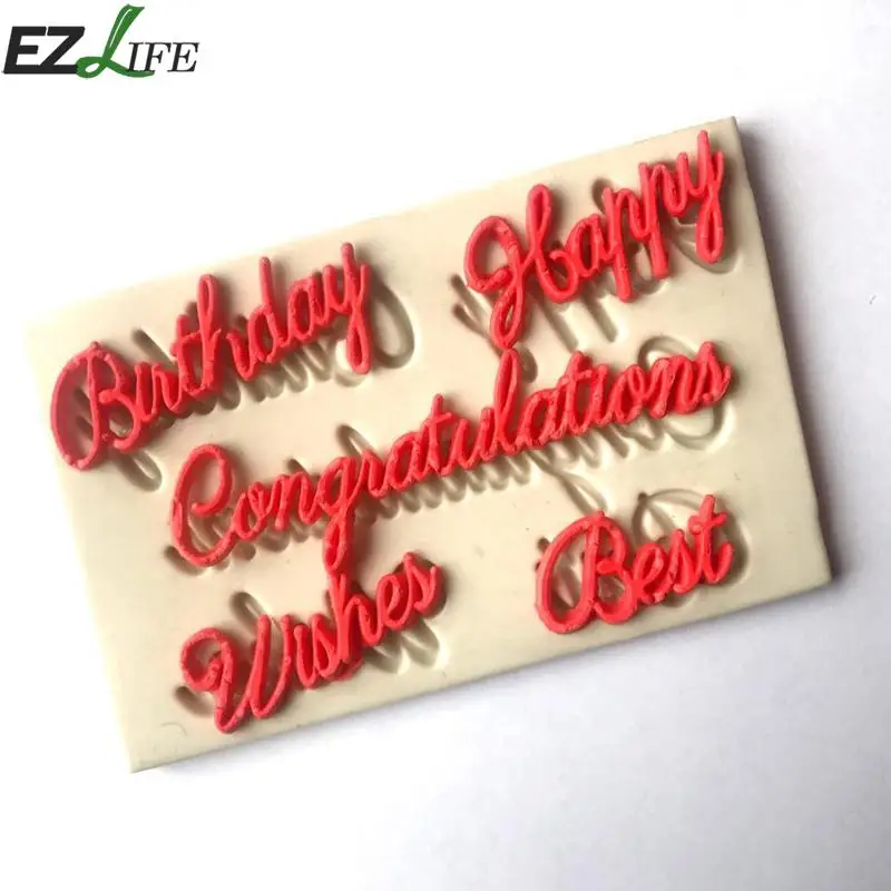 1 чехол из поликарбоната и силикона для тортов с днем рождения лучший буквы торт