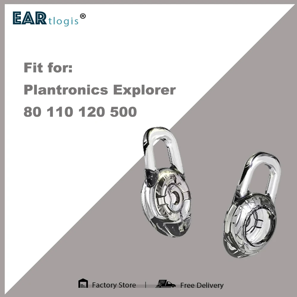 

1 set of Silicone Replacement Earbuds Eartips Ear Tips Bud for Plantronics Explorer 80 110 120 500 Earphones