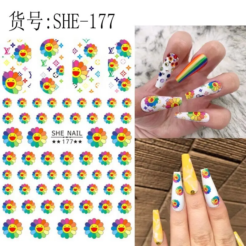 

20pcs Nail Art Charms Flower Bear Fruit Butterfly 3D Nail Rhinestones Decoration Manicure Nails Accessories 50 Style Choice