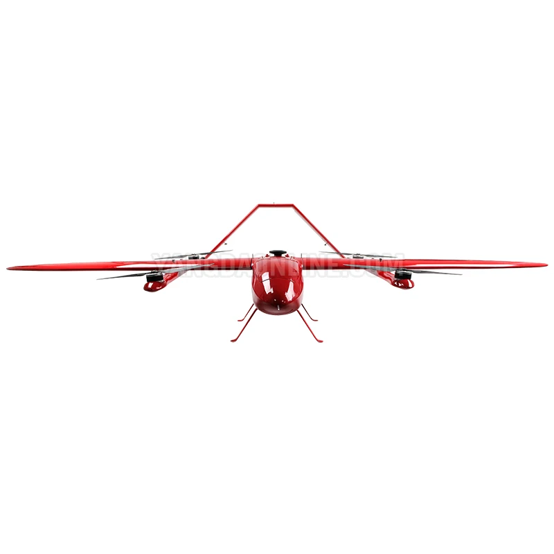 Беспилотный летательный аппарат с фиксированным крылом VTOL 2 кг Полезная нагрузка 2 часа выносливость БПЛА дальнего радиуса действия для проведения спасательных инспекций и наблюдения