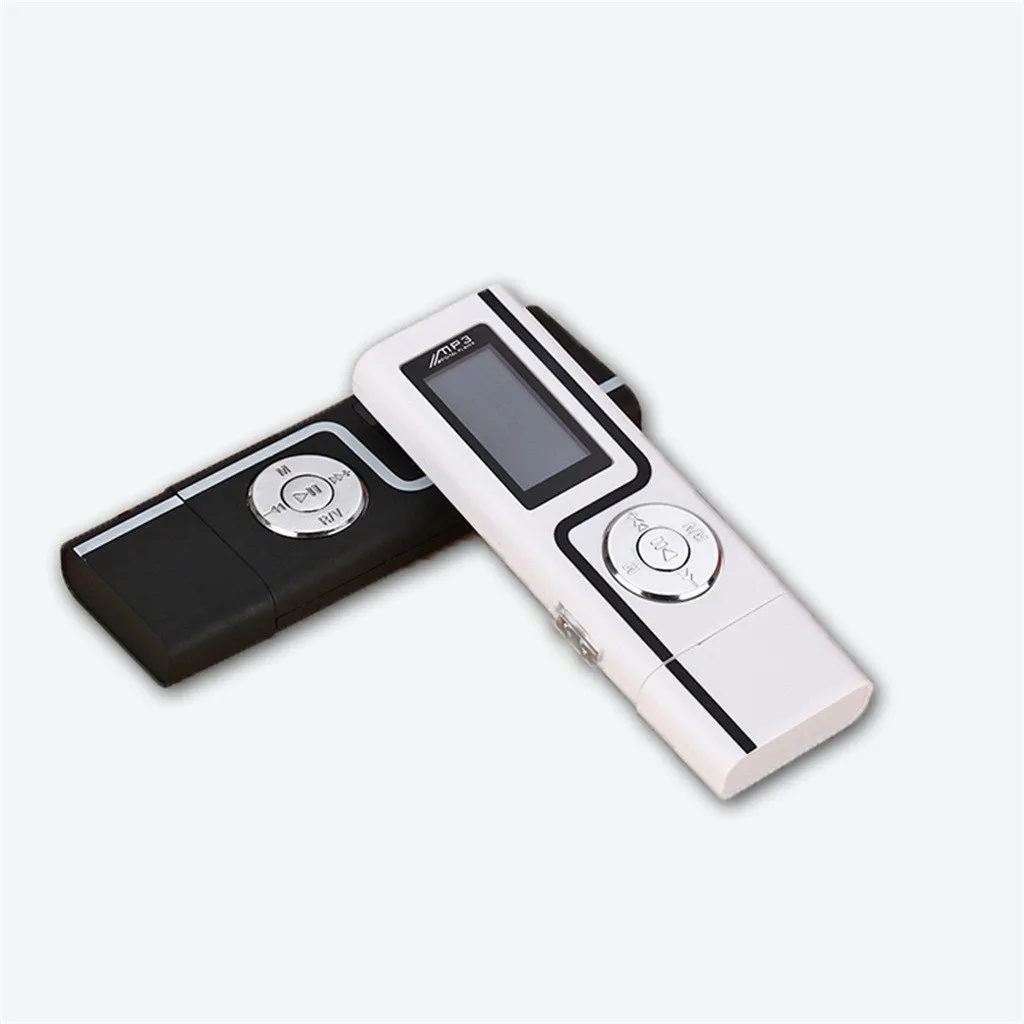 USB MP3 музыкальный плеер ЖК-экран Расширительная карта разъем до 32 Гб белый mp3-плеер
