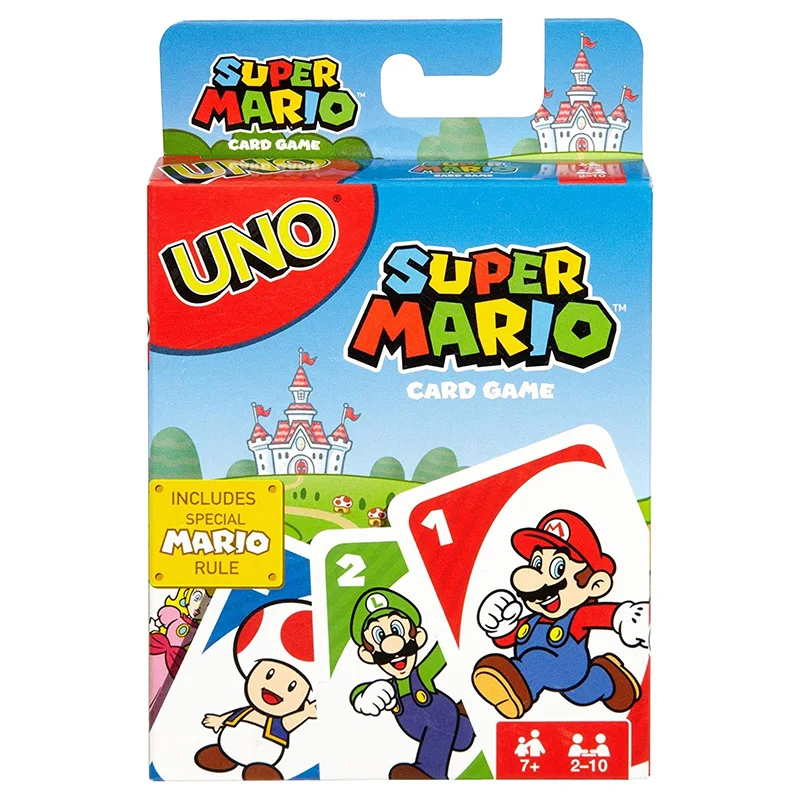 Mattel карты UNO Game Pokemon Marvel Minecraft Гарри Поттер BTS серии аниме семейная смешная игра в