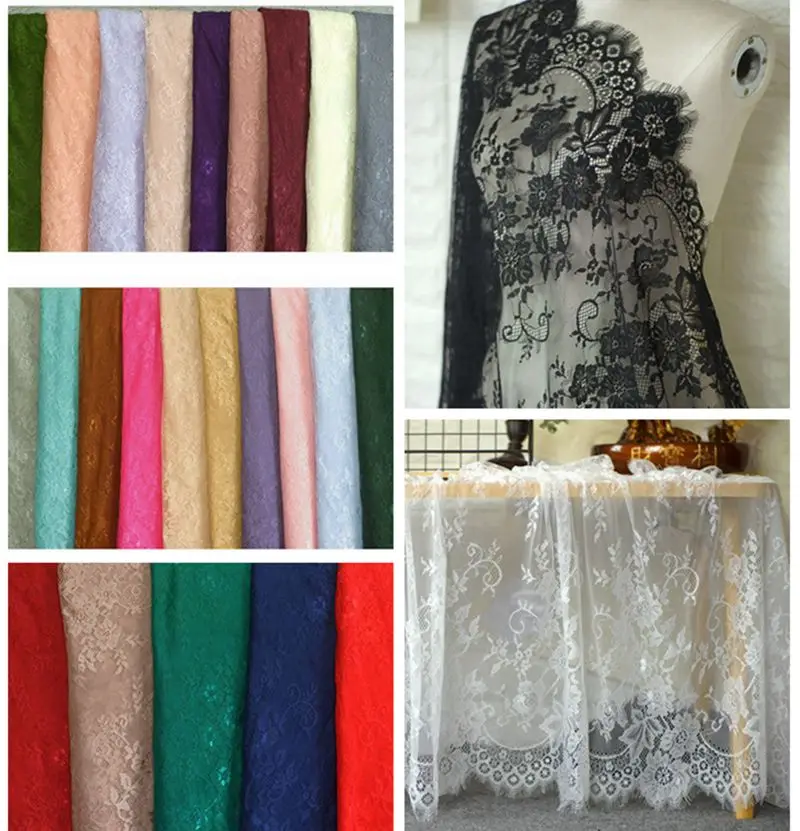 3 м/лот 36 цветов красный розовый темно синий 70 см в ширину французская кружевная