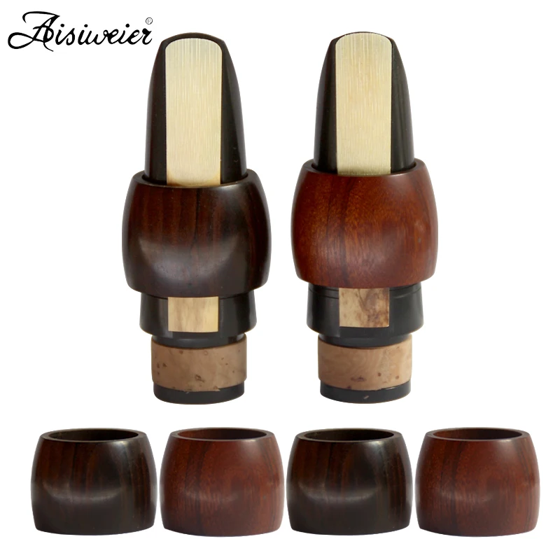 

Ebony clarinet mouthpiece clamp reed clip Clarinet Reed Card Instrument Clamp Clarinet