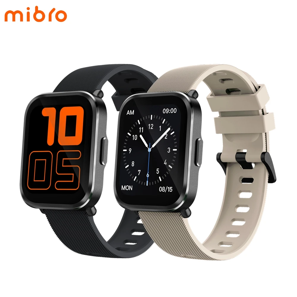 Смарт часы Xiaomi Mibro Color глобальная версия 1 57 дюймовый экран фитнес трекер 24 часа