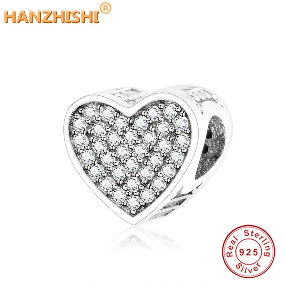 Бусины шармы женские из серебра 2021 пробы в виде сердца|charm beads|beads fitoriginal pandora |