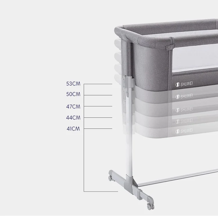 

foldable combine to bed baby bed baby crib easy move portable crib easy travelling baby playard