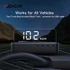 Автомобильный проектор Vjoycar V81, GPS, проектор скорости автомобиля, KMHKPM, совместим со всеми автомобилями, грузовиками