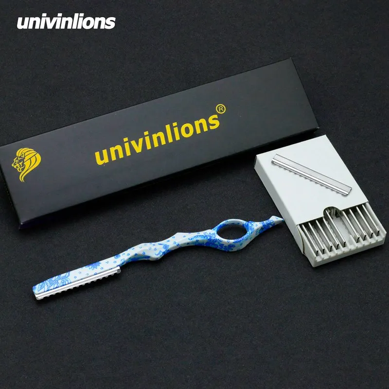 Профессиональная парикмахерская бритва univinlions для филировки прямой