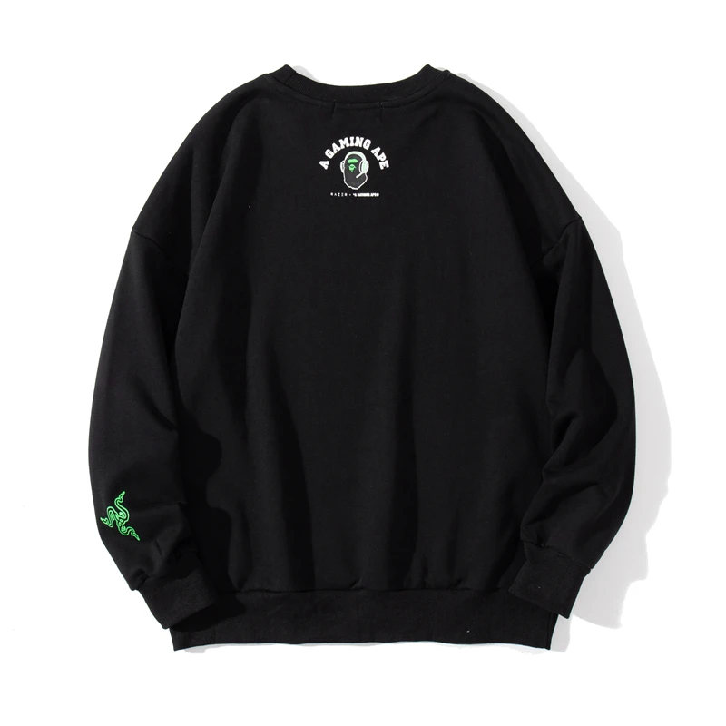 

BAPE Round Neck Sweatshirt Size Black M-XXL