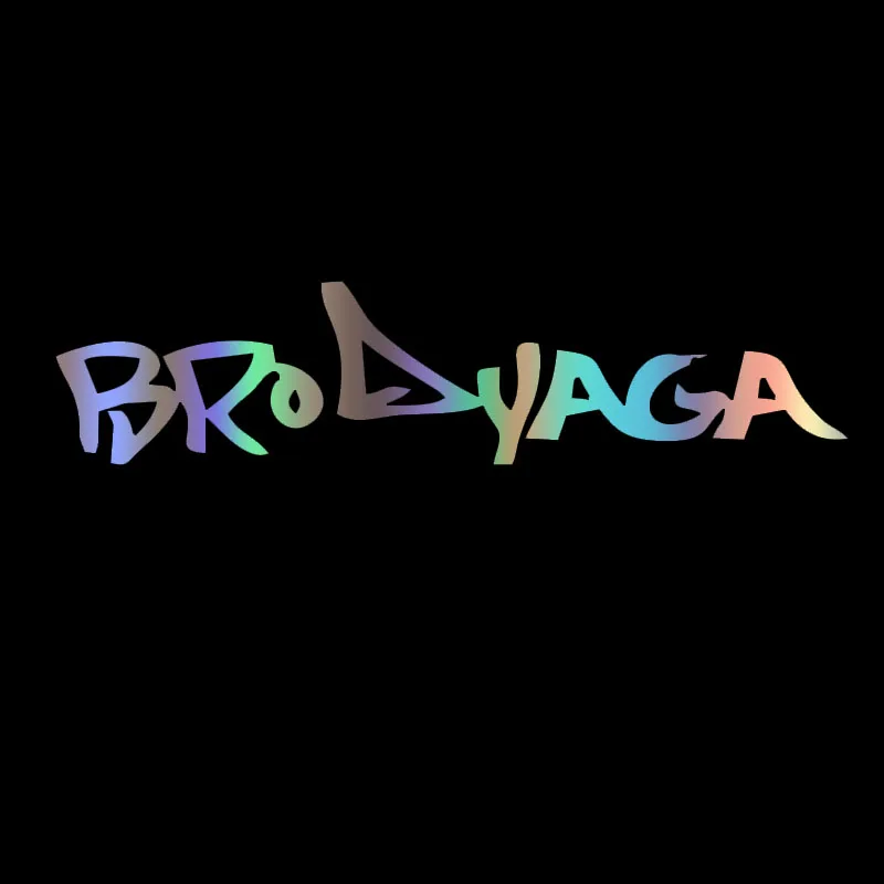 

CS40040# Funny Vinyl Decal Brodyaga Car Sticker Waterproof Auto Decors on Car Body Bumper Rear Window
