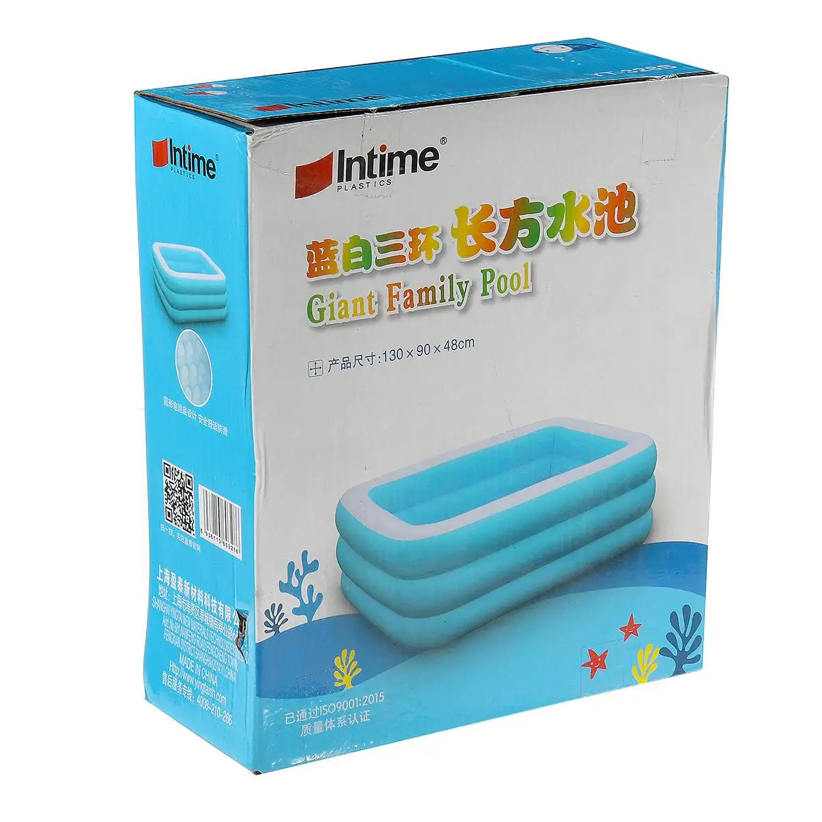 

110-150cm 3Layers Children Inflatable Pool Bathing Tub Foldable Baby Kid Summer Home Indoor Outdoor Square Swimming Pool
