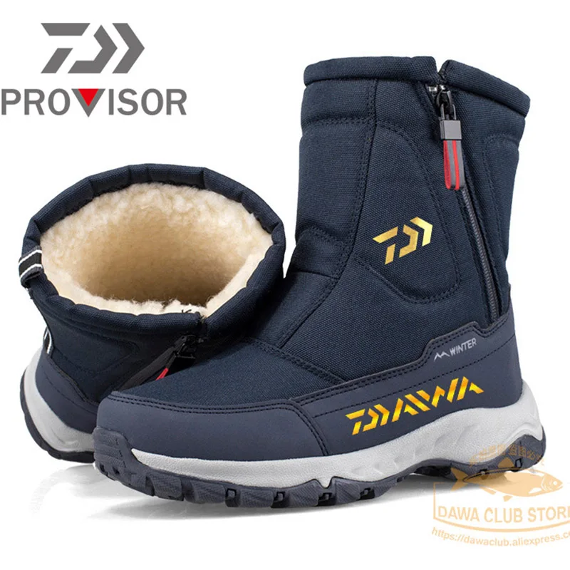 

Новинка 2022, зимние ботинки Daiwa, рыболовная обувь, дышащая нескользящая обувь, зимние уличные теплые ботинки, водонепроницаемые ботинки, зимн...